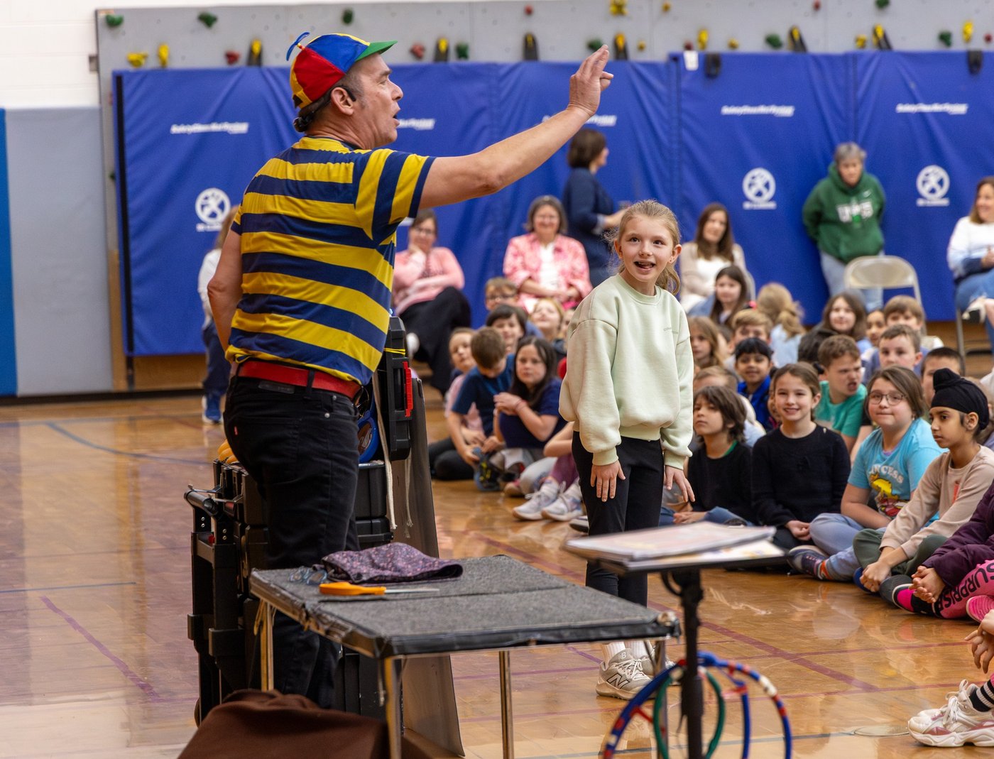 School stage show